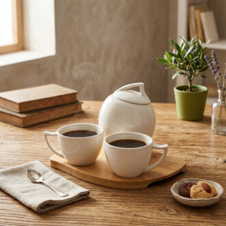 Cofee set con vassoietto Brandani