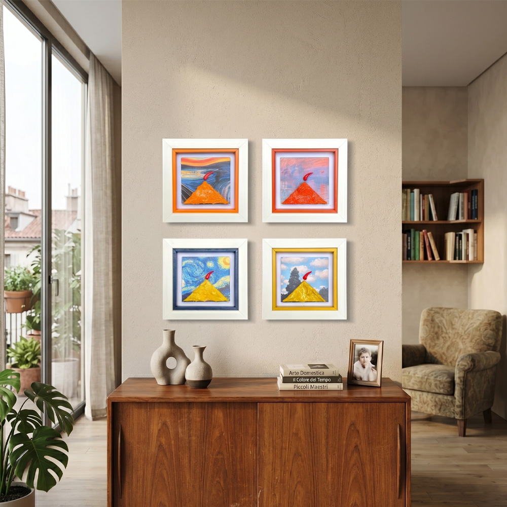 Quadretto Vesuvio Allerìa