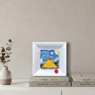 Quadro Vesuvio Notte Stellata Allerìa