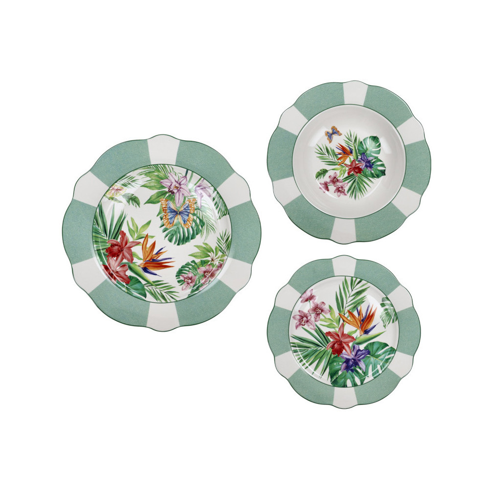 Servizio Tavola 18 pezzi Oasi Brandani