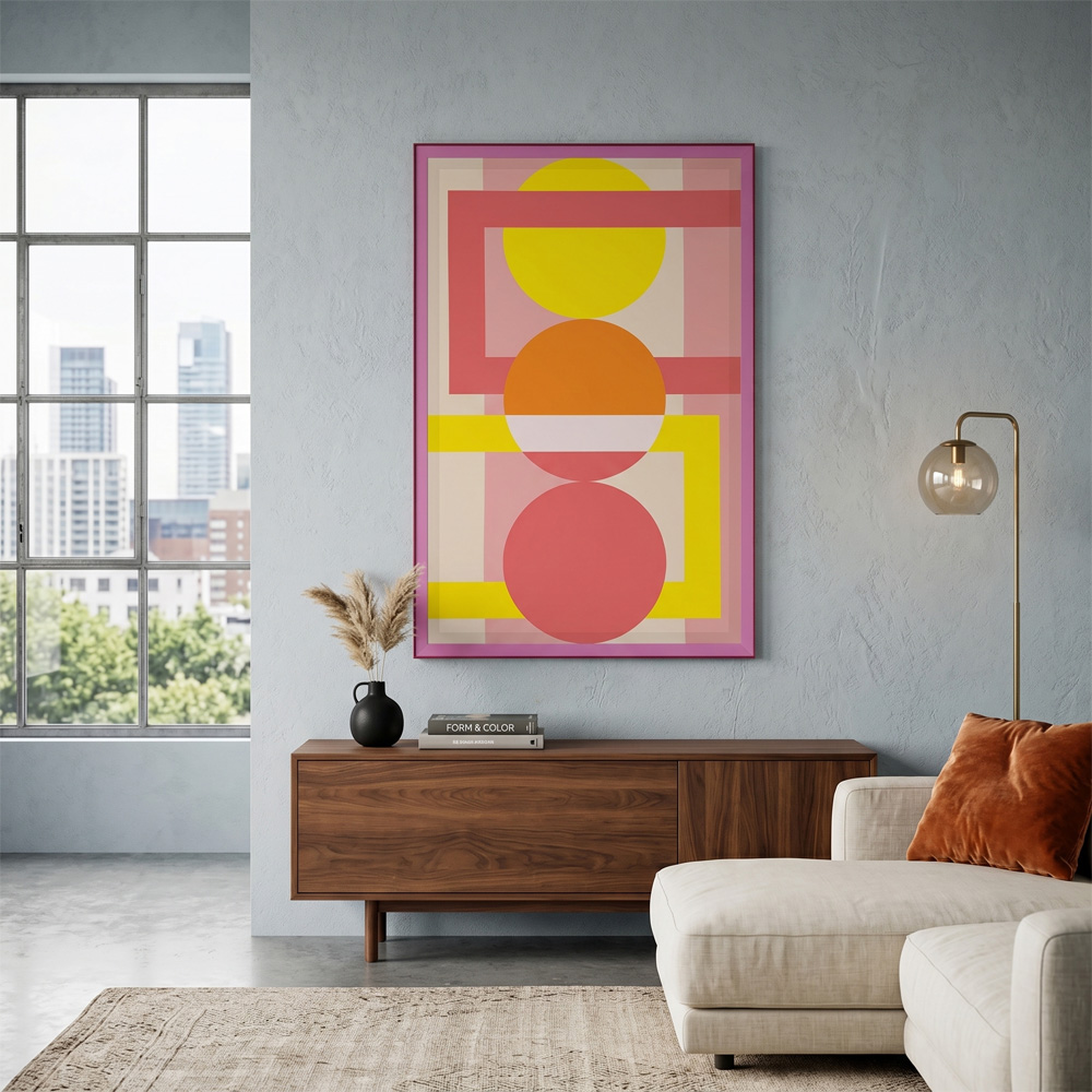 Tela Astratta Pink
