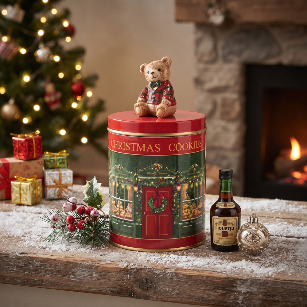 Scatola Xmas Teddy Fade